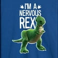 thumbnail image 3 of Toy Story - I'm Nervous Rex - Men's Long Sleeve T-Shirt, 3 of 5