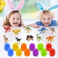 thumbnail image 4 of HUISZJ Easter Egg Dinosaur Toys, 12Pcs Easter Basket Stuffers, Creative Easter Egg Hunt Game for Easter Party Birthday Friend Gifts, 4 of 10