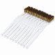 thumbnail image 5 of 100 Piezas de Cepillo de Cerdas de Metal de Laton de 6.9 Pulgada de Longitud de Manija de Plastico Blanco, 5 of 10