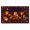 Microfiber-Latex-16x24, variant on Harvest Hamster Moonless Garden Rectangle Rug for Reading Nook Fall