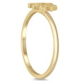 thumbnail image 2 of SZUL Women's Stackable Hashtag Ring in 14k Yellow Gold, 2 of 3