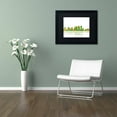 thumbnail image 3 of Trademark Fine Art "Tampa Florida Skyline" Canvas Art by Marlene Watson Black Matte, Black Frame, 3 of 3