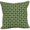 Mainstays Pattern Toss Pillow, Green Swirl
