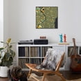 thumbnail image 4 of Art.com Philadelphia Map Stretched Canvas Print Wall Art by Jazzberry Blue, 30" x 30", 4 of 4