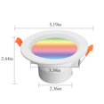 thumbnail image 3 of Xihbxyly Oferta de Iluminación Bombilla Inteligente Wifi Doodle Smart Home Rgb Cw En Temporizador y Aplicación de Luz Descendente Inteligente En Atenuación Por Voz y Mezcla de Colores 7 W, 3 of 7