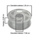 CloneBox Filament d'Imprimante 3D 03448 1.75mm PLA 1kg Jaune Transparent – image 4 sur 6