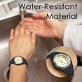 thumbnail image 5 of Zayaan Health Chroma Balance Scrub Watch, Silicone Band Scrub Watch, Water-resistant, Black, 5 of 9