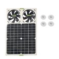thumbnail image 2 of Panel solar de silicio monocristalino de 40 W con ventiladores dobles Pet de escape, 2 of 6