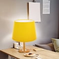 thumbnail image 4 of Shisuyan Cloth Lampshade Decorative Table Lamp Shade Replacement Light Cover Floor Lamp Shade(E27/E14), 4 of 9