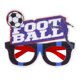 thumbnail image 1 of Gafas para aficionados al fútbol, gafas de competición de fútbol, accesorios para fotomatón, gafas de fiesta para cumpleaños con temática de fútbol, fiestas deportivas, 1 of 8