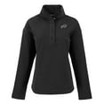 thumbnail image 2 of Women's Cutter & Buck  Black Buffalo Bills Hunts Point Eco Half-Snap Sweatshirt, 2 of 3