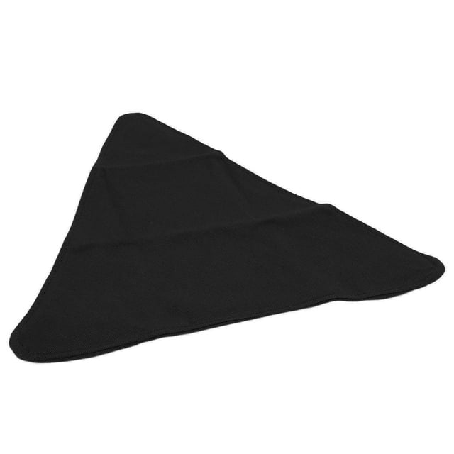 Tripod Stool Cloth, Anti Scratch Material High Strength Foldable Camping Stool Cloth With Rope For Outdoor Camping For Fishing For Hiking Black