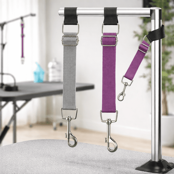 Pet Dog Grooming Arm Accessories, 2 Pcs Stable Grooming Arm Extender,Extension Strap Groomers Helper Grooming Loop,Dog Grooming Leash Extension for Dog Bathing Grooming Trimming