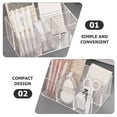 thumbnail image 5 of Makeup Brush Storage Container Holder for Vanity Clear Organizer Office Transparent, 5 of 8