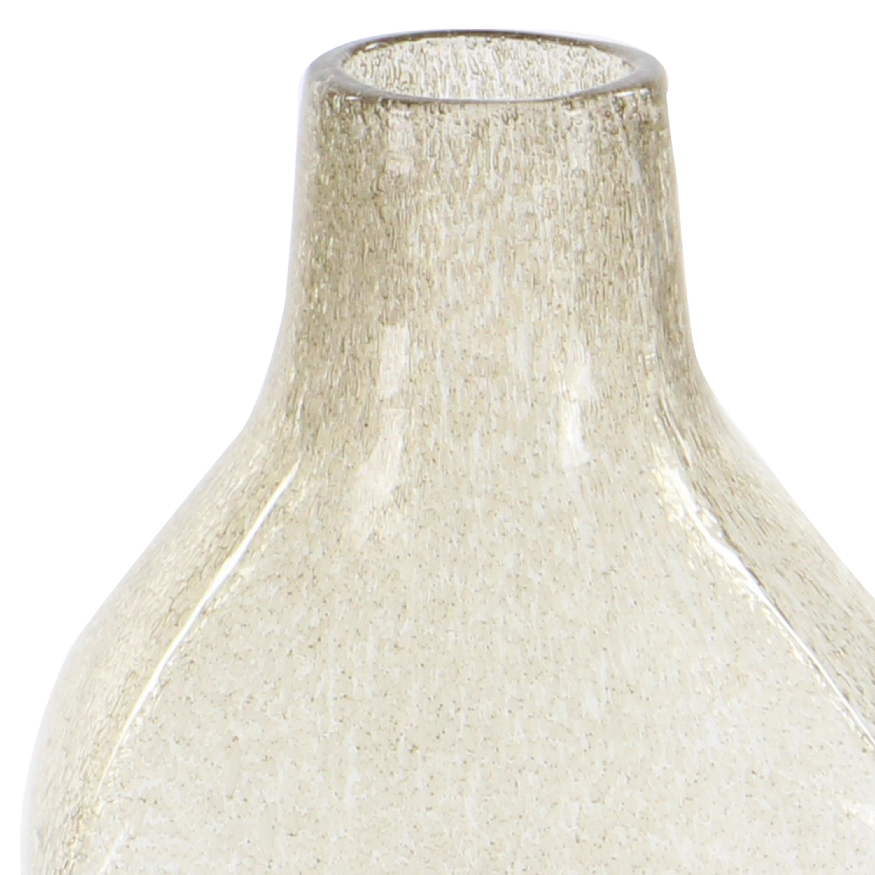CosmoLiving by Cosmopolitan 7"W, 15"H Multi Colored Glass Vase, Set of 3
