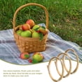 thumbnail image 2 of EeaseCA 3 Rolls of Natural Bamboo Rattan Skin Home DIY Handmade Weaving Crafts Material, 2 of 7