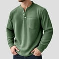 thumbnail image 2 of VJATTWR Men's Long Sleeve Hooded Shirt, Lightweight Pullover with Front Pocket, Casual Xxxxxl, 2 of 4