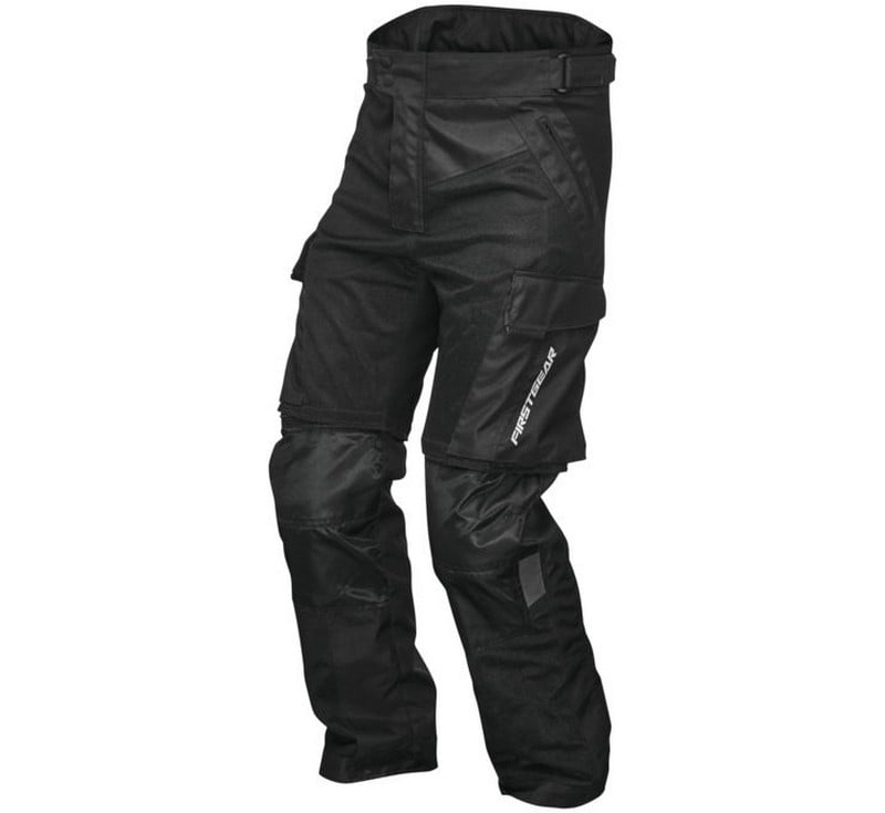 motorcycle pants black