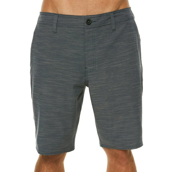 O'Neill Men's Locked Slub Hybrid Boardshorts Slate (SP818A006) 40