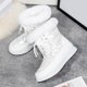 thumbnail image 1 of Botas De Nieve De Invierno Botas de plataforma de tobillo para mujer, cómodas botas de nieve planas, regalos para madres amigas Likrtyny Tenis De Mujer Tenis De Hombre, 1 of 6