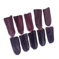 TUIBELY Leather Finger Cots for DIY Craft and Felting
