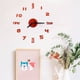 thumbnail image 3 of Fiudx Reloj de Pared Diy con Números Romanos, Pegatinas de Espejo Acrílico, Mecanismo de Barrido Silencioso, Tamaño Personalizable, Decoración Única para El Hogar, Sala de Estar U Oficina, Juego de 4, 3 of 3