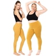 thumbnail image 2 of Women's and Plus Size Ankle Length Cotton Leggings, 2 of 5