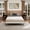 9", variant on WANTAI Queen box spring mattress, 7 inches in height, made of metal, with a removable fabric cover