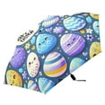 thumbnail image 4 of Easter Cute Egg Compact Sun Umbrella Windproof Travel Umbrellas for Rain Strong Portable UV Protection, 4 of 8