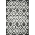 thumbnail image 2 of SAFAVIEH Adirondack Valentin Geometric Area Rug, Charcoal/Ivory, 6' x 9', 2 of 6