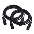 thumbnail image 1 of DMX512 Signal Cable Canon Cable/Microphone Cable/Microphone Cable XLR Cable Black, 1 of 9