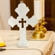 thumbnail image 4 of Buy 2 get 10% off ! 12 Pack Wooden Crosses For Crafts, Unfinished Wood Crosses For Centerpieces, Decor, 4 of 5