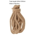 thumbnail image 2 of SWETRACE Utility Rope Rope for Crafts Khaki Jute Fiber Gardens 1Pcs, 2 of 8