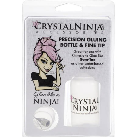 Crystal Ninja 13160008 0.5 oz Fine Tip Precision Tip Glue Applicator