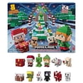 thumbnail image 1 of Calendario de Adviento MATTEL minifiguras de Minecraft 2021 con pegatinas, 1 of 7