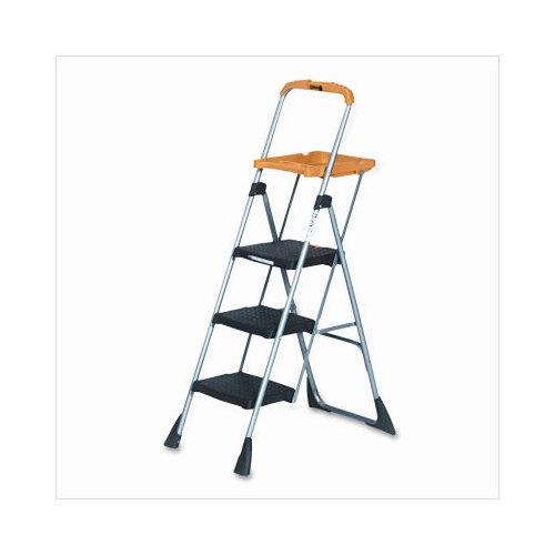 SAMSONITE/COSCO Max Work Steel Platform Step Stool, 551/2h