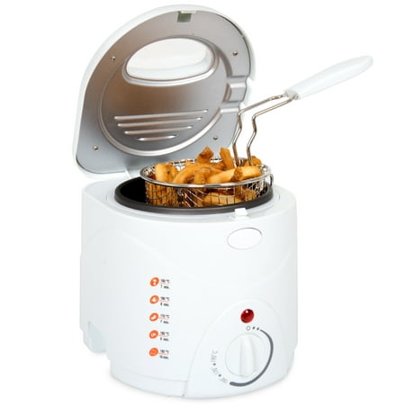 Classic Cuisine Cool Touch 1 Liter Deep Fryer with Wire Fry