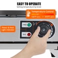 thumbnail image 4 of Máquina Eléctrica Comercial para Crepes de 16 Pulgadas con Placa Antiadherente 3400W Control de Temperatura Ajustable en Acero Inoxidable y Hierro Fundido con Cajón Ideal para Panqueques y Desayunos, 4 of 6
