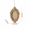 thumbnail image 3 of Vintage Christmas Decor,Vintage Gold Mini Resin Picture Frames,Hanging Small Picture Frames with Rope for Christmas Tree,Door Handle,Wall,Window, 3 of 7