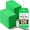 Green, variant on 120 Pack Green Quality Control Tags with Wire, 4-3/4" x 2-3/8" (Size #5), Heavy-Duty Cardstock Hang Labels for QC Passed, Inspected & Accepted Status
