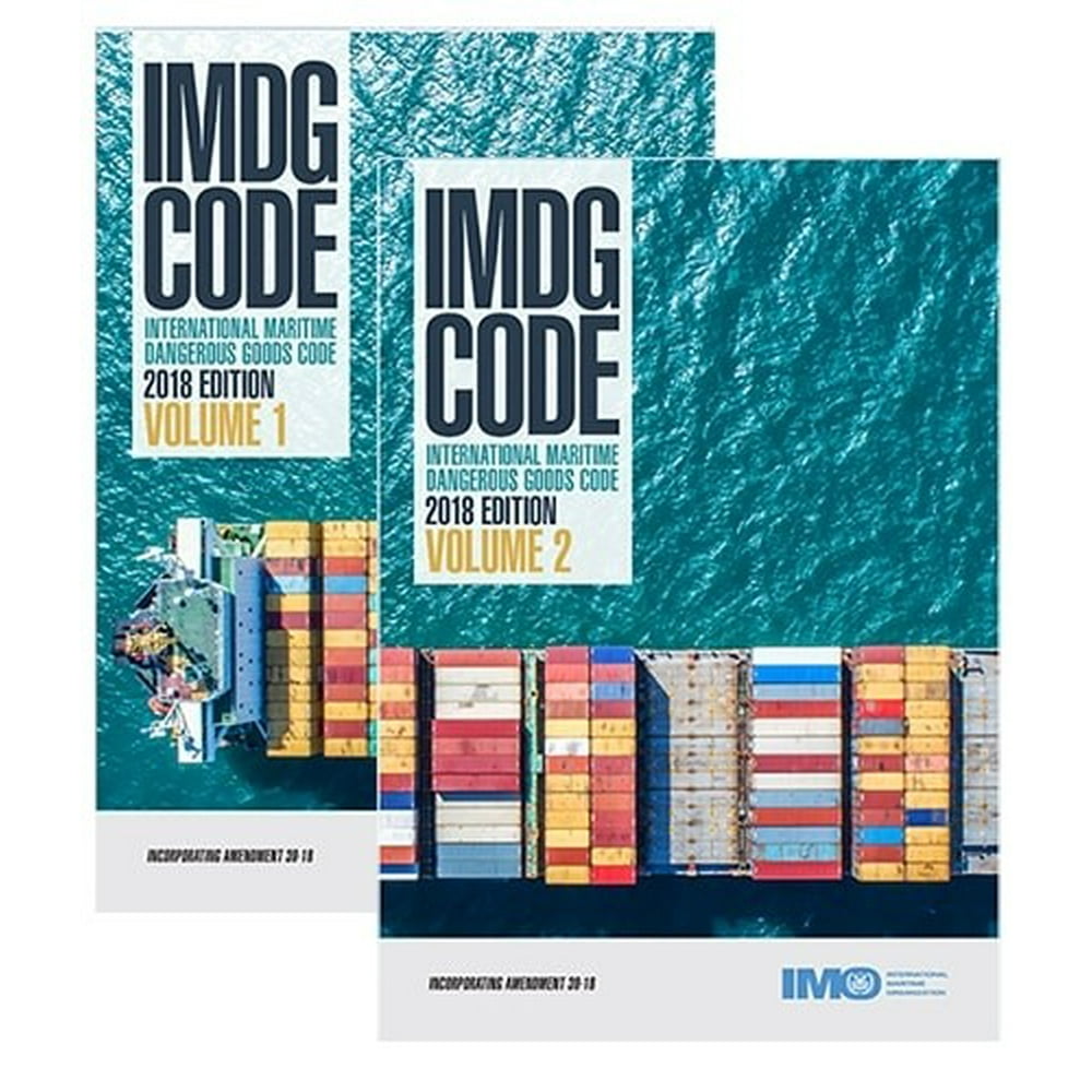 IMDG Code 2018 39th Edition English Walmart Walmart