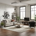 thumbnail image 5 of Mainstays Marlee Barrel Accent Chair, Sedona Black, 5 of 7
