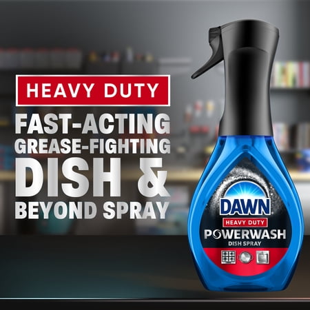 DAWN POWERWASH HEAVY DUTY DISH SPRAY ALL-PURPOSE CLEANER AND DEGREASER, 16 OZ. REFILL