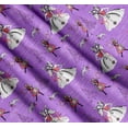thumbnail image 3 of Soimoi Cotton Voile Fabric Dog,Women & Tree Christmas Fabric Prints By Yard 56 Inch Wide, 3 of 7