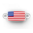US FLAG NEW EZ Pass, IPass Tag Holder / Transponder Holder / Toll