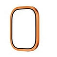 thumbnail image 1 of Maoww 2x Durable And Non Discoloring Titanium Alloy Frame Tempered Film For 49mm Watch Orange, 1 of 6