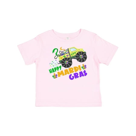 

Inktastic Happy Mardi Gras Monster Truck with Beads Gift Baby Boy or Baby Girl T-Shirt