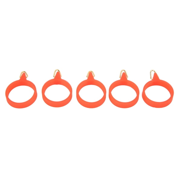 Gancho para caña de pescar, 5 piezas, accesorios de pesca para caña de pescar, gancho para anillo de caña de pescar, diseño revolucionario