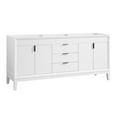 thumbnail image 3 of Avanity EMMA-V72-WT Emma 72" Double Free Standing Wood Vanity Cabinet Only - White, 3 of 5