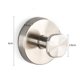thumbnail image 4 of Ganchos de ventosa de acero inoxidable resistentes para ducha - ganchos para toallas de baño sin taladro para puertas de cristal, azulejos y espejos, 4 of 9